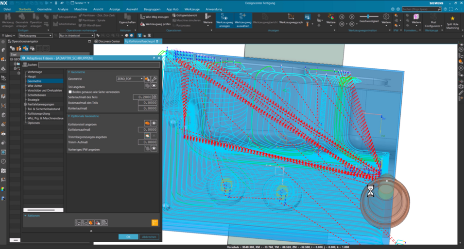 Siemens NX Quicktipp - Werkzeugweg