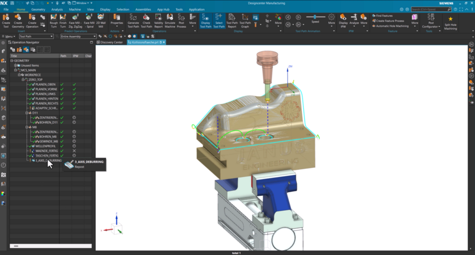 NX QuickTip -Deburring