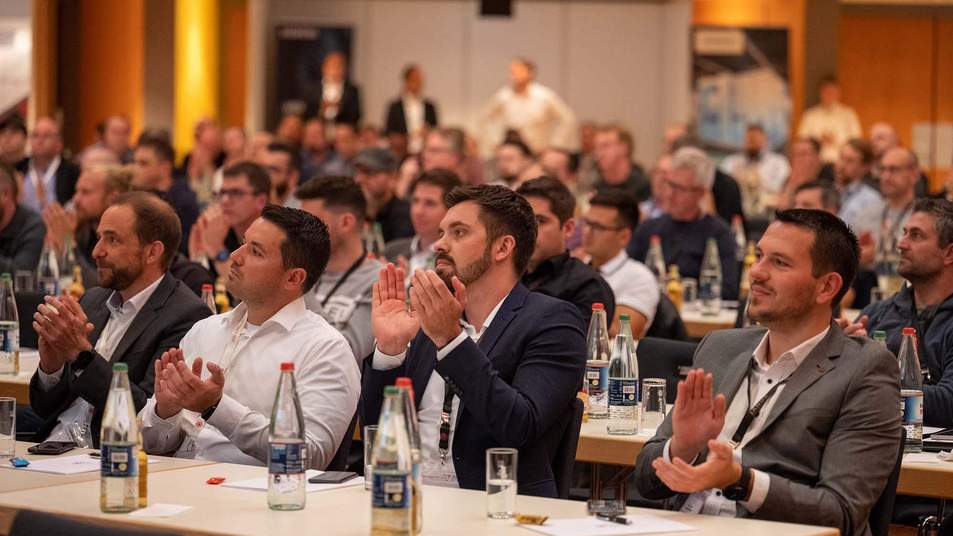 Enthusiastic audience