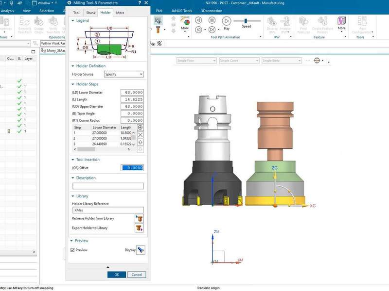NX CAM Quicktipp 3D Tool Creation